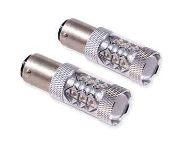 Diode Dynamics 1157 LED Bulb XP80 LED, Amber, Pair
