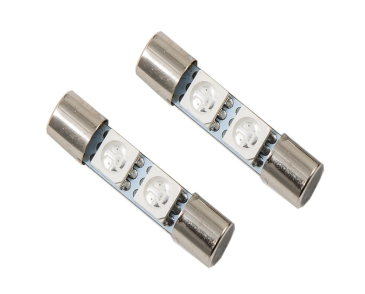 Diode Dynamics 28mm SMF2 LED Bulb, Blue, Pair