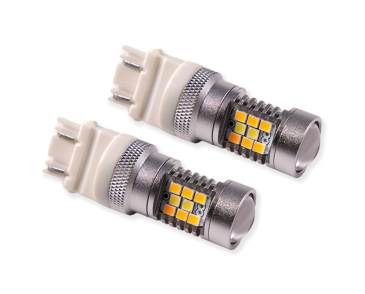 Diode Dynamics 3157 LED Bulb, HP24, Dual-Color LED, Cool White, Pair