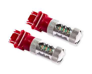 Diode Dynamics 3157 LED Bulb, XP80, Red, Pair