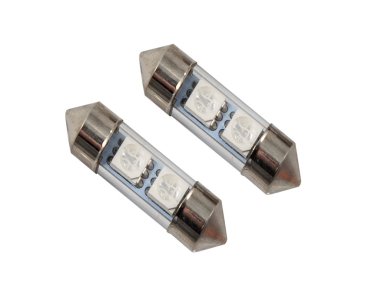 Diode Dynamics 31mm SMF2 LED Green, Pair