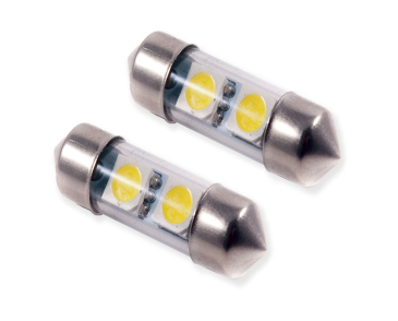 Diode Dynamics 31mm SMF2 LED, Cool White, Pair