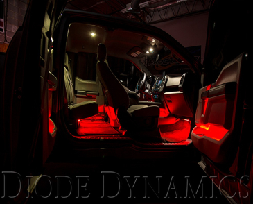 Diode Dynamics Red LED Footwell Kit