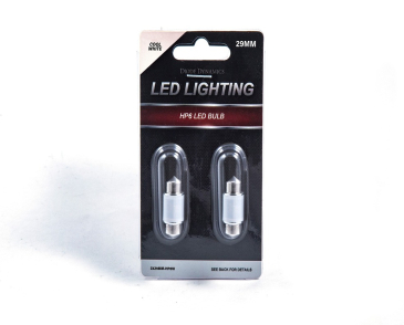 Diode Dynamics 29mm HP6 LED Bulb, Blue, Pair