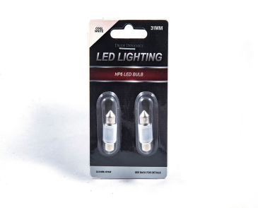 Diode Dynamics 31mm HP6 LED, Cool White, Pair