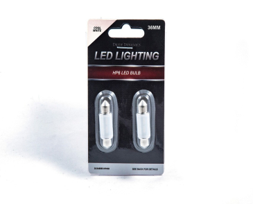 Diode Dynamics 36mm HP6 LED, Red, Pair