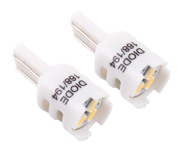 Diode Dynamics 194 LED Bulb HP3 LED, Natural White, Short, Pair