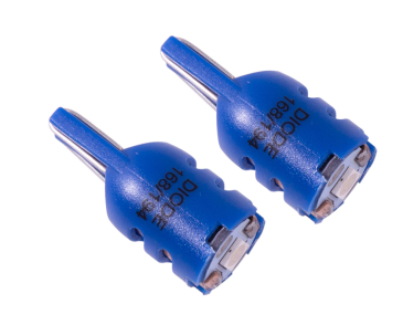 Diode Dynamics 194 LED Bulb HP5 LED, Blue, Short, Pair