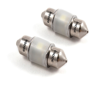 Diode Dynamics 29mm HP6 LED Bulb, Warm White, Pair