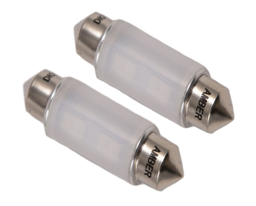 Diode Dynamics 39mm HP6 LED, Warm White, Pair
