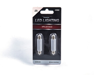 Diode Dynamics 41mm HP6 LED Bulb, Warm White, Pair