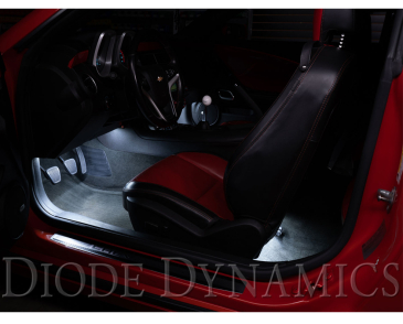 Diode Dynamics RGBW Footwell Strip Kit, 2pc, Multicolor