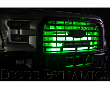 Diode Dynamics RGBW Grille Strip Kit, 2pc, Multicolor