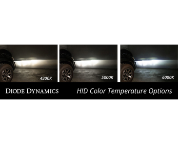 Diode Dynamics Replacement OEM HID Bulb, Pair, 4300K, For 2016-2021 Chevrolet Silverado/GMC Sierra 1500
