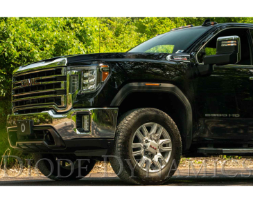 Diode Dynamics LED Sidemarkers, Clear Set, For 2020-2023 GMC Sierra 2500HD, 3500HD