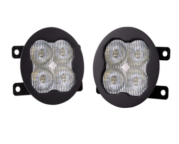 Diode Dynamics SS3 LED Fog Light Kit, White SAE/DOT Fog Sport, For 2017-2019 Nissan Titan