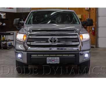 Diode Dynamics SS3 LED Fog Light Kit, White SAE/DOT Fog Pro, For 2014-2021 Toyota Tundra