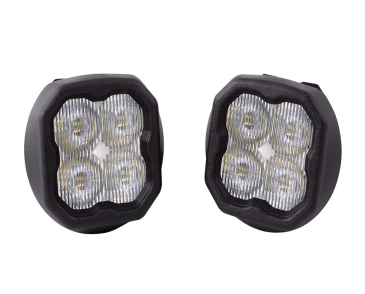 Diode Dynamics SS3 LED Fog Light Kit, White SAE/DOT Fog Sport, For 2014-2015 GMC Sierra 1500
