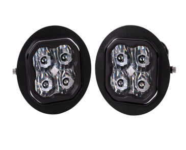 Diode Dynamics SS3 LED Fog Light Kit, White SAE/DOT Fog Sport, For 2011-2014 Ford F150