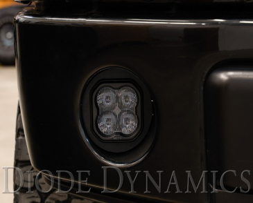 Diode Dynamics SS3 LED Fog Light Kit, Yellow SAE/DOT Fog Pro, For 2011-2014 Ford F150