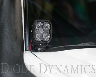 Diode Dynamics SS3 LED Ditch Light Kit, Sport Yellow Combo, For 2016-2024 Toyota Tacoma