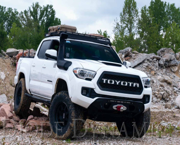 Diode Dynamics SS3 LED Ditch Light Kit, Sport Yellow Combo, For 2016-2024 Toyota Tacoma