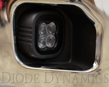 Diode Dynamics SS3 LED Fog Light Kit, White SAE/DOT Driving Pro For 2011-2016 Ford F250, F350 Super Duty