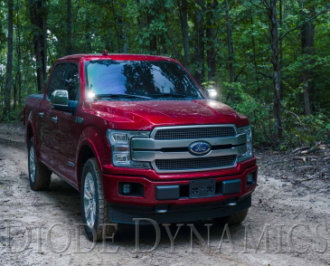 Diode Dynamics SS3 LED Ditch Light Kit, Pro White Combo, For 2015-2020 Ford F150, 2017-2020 Raptor
