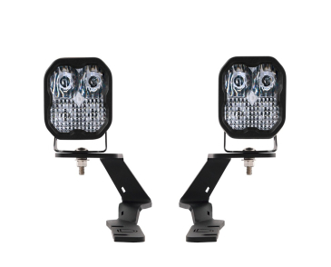 Diode Dynamics, SS3 LED Ditch Light Kit Pro White Combo, For 2019-2021 Ford Ranger