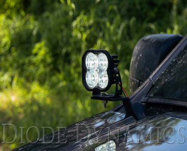 Diode Dynamics, SS3 LED Ditch Light Kit Pro Yellow Combo, For 2019-2021 Ford Ranger