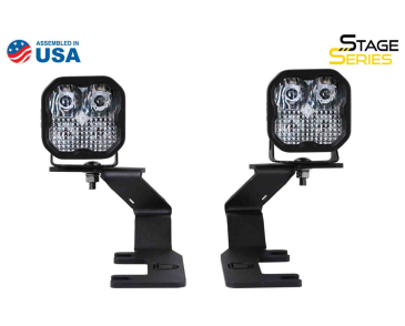 Diode Dynamics SS3 LED Ditch Light Kit, Sport White Combo, For 2015-2021 Chevrolet Colorado/GMC Canyon