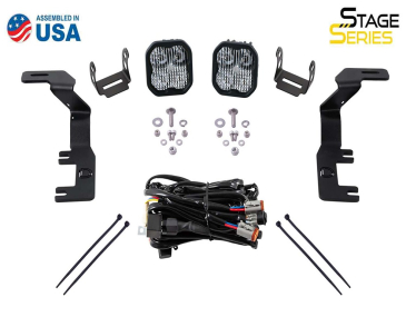 Diode Dynamics SS3 LED Ditch Light Kit, Pro Yellow Combo, For 2015-2021 Chevrolet Colorado/GMC Canyon