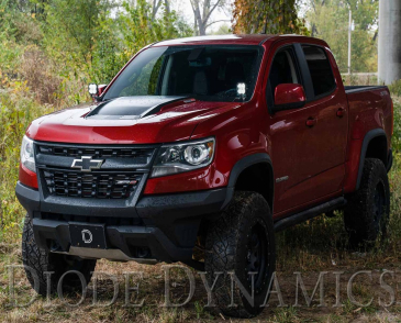 Diode Dynamics SS3 LED Ditch Light Kit, Pro Yellow Combo, For 2015-2021 Chevrolet Colorado/GMC Canyon