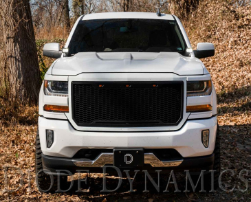 Diode Dynamics SS3 LED Ditch Light Kit, Sport White Combo, For 2014-2019 Chevrolet Silverado/GMC Sierra 1500