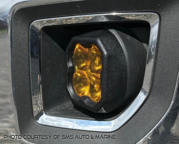 Diode Dynamics SS3 LED Fog Light Kit, Yellow SAE/DOT Fog Max, For 2014-2015 GMC Sierra 1500