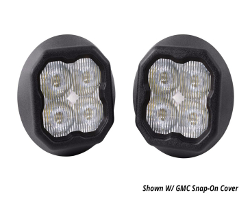 Diode Dynamics SS3 LED Fog Light Kit, Yellow SAE/DOT Fog Max, For 2014-2015 GMC Sierra 1500