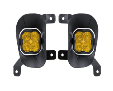 Diode Dynamics SS3 LED Fog Light Kit, Yellow SAE/DOT Fog Max, For 2013-2018 Ram 1500