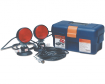 LED Heavy Duty Magnetic Towing Lights with Suction Cups and Case