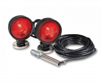 LED Heavy Duty Magnetic Towing Lights with Round Magnets