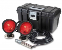 Incandescent Round Base Heavy Duty Towing Lights with Case