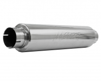 MBRP GP190809 XP Series 3 ID Inlet/Outlet 26 T409 Stainless Steel Mild Tone Single Muffler 