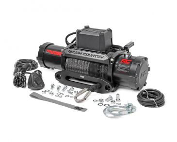 Rough Country 12000Lb Pro Series Winch, Synthetic Rope