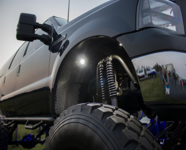 Race Sport Lighting 12-POD RGB+W Hi-Power Rock Light Complete Kit, W/Bluetooth APP