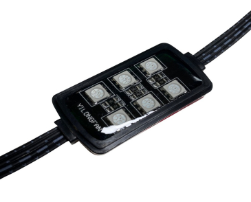 Race Sport Lighting 12-Pc Light 6SMD POD RGB Multi-Color Accent Kit W/Remote Control, ColorADAPT