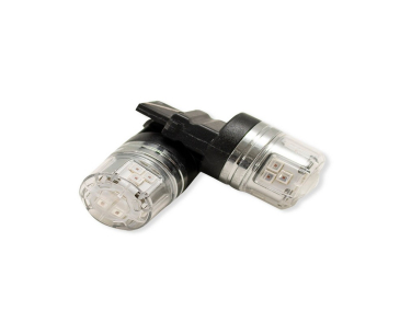 Race Sport Lighting PNP Series 3156 LED Replacement Bulbs, Red LED, W/New 3030 Diode Technology, Corrosion Proof Cover