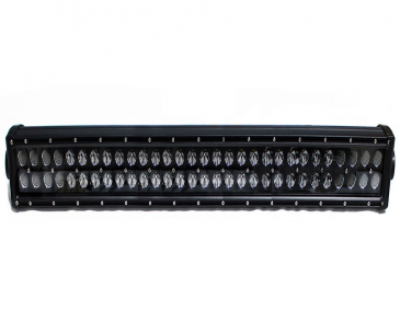 Race Sport Lighting Blacked Out Series 30" LED Light Bar, Straight, Double Row, Silver Combo, Flood/Beam Straight Hi Performance Light Bar 180w