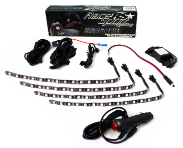 Race Sport Lighting Interior LED Accent Kit, ColorSMART Smartphone Controlled