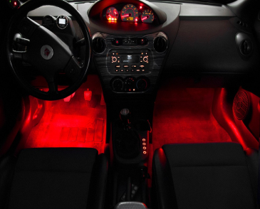 Race Sport Lighting RGB LED Flexible Interior Kit W/Key Card, RGB Remote, ColorADAPT
