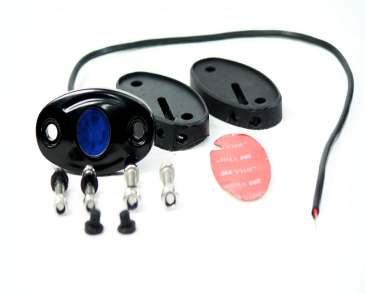 Race Sport Lighting LED Glow POD Station Lights, (AKA Rock Lights), Blue, Each, 9W/720LM IP68,