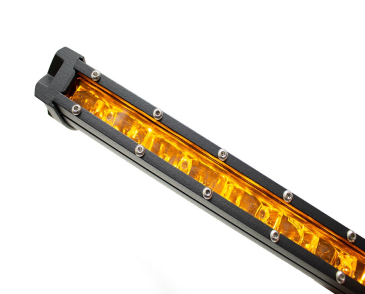 Race Sport Lighting 50", 5w LoPro Ultra Slim LED Light Bar W/Amber Marker/Running Light Function 240w